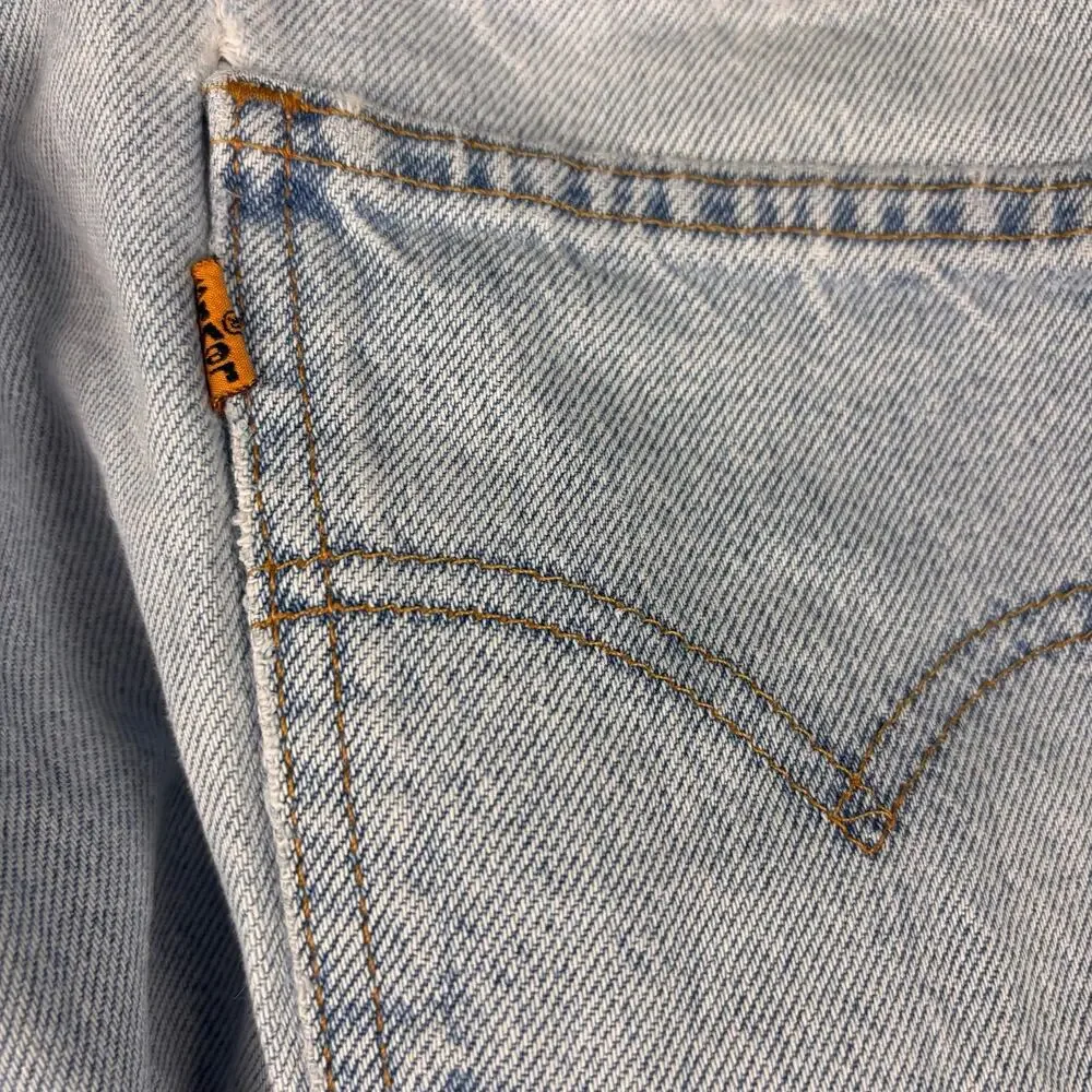👖 Vintage Levi's 505 Orange Tab Jeans | W34 L30 | Light Wash